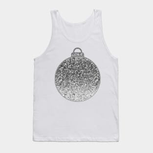 Silver Christmas bauble Tank Top